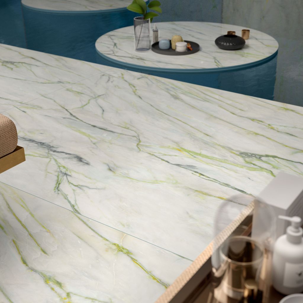 Đá nung kết CALACATTA GREEN Vasta