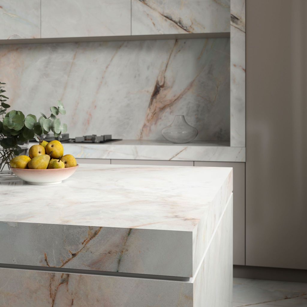 Đá nung kết MONTE BIANCO Vasta