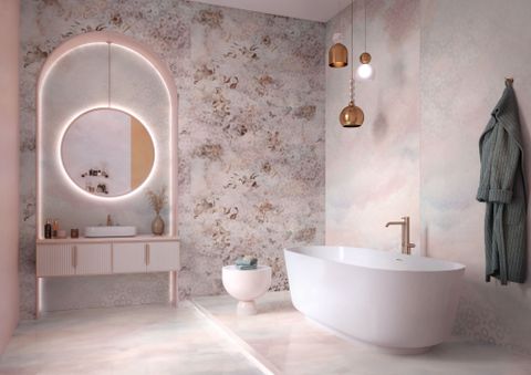 Đá nung kết FANTASY ROSA Vasta