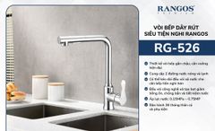 Vòi bếp rút nóng lạnh RG-526