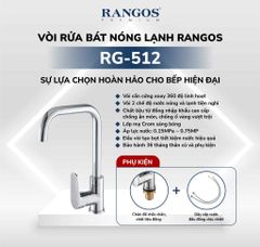 Vòi bếp nóng lạnh RG-512