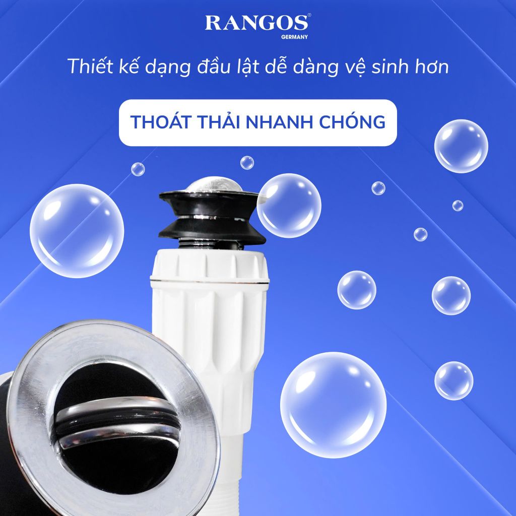 Bộ xả xifong có thoát tràn Rangos SP03