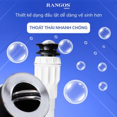 Bộ xả xifong có thoát tràn Rangos SP03