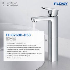 Vòi Lavabo thân cao FH 8269B-D53