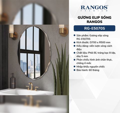 Gương elip sóng Rangos RG-E5070S