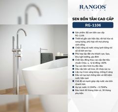 Sen bồn tắm cao cấp Rangos RG-1106