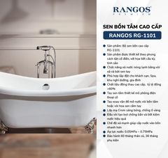 Sen bồn tắm cao cấp Rangos RG-1101