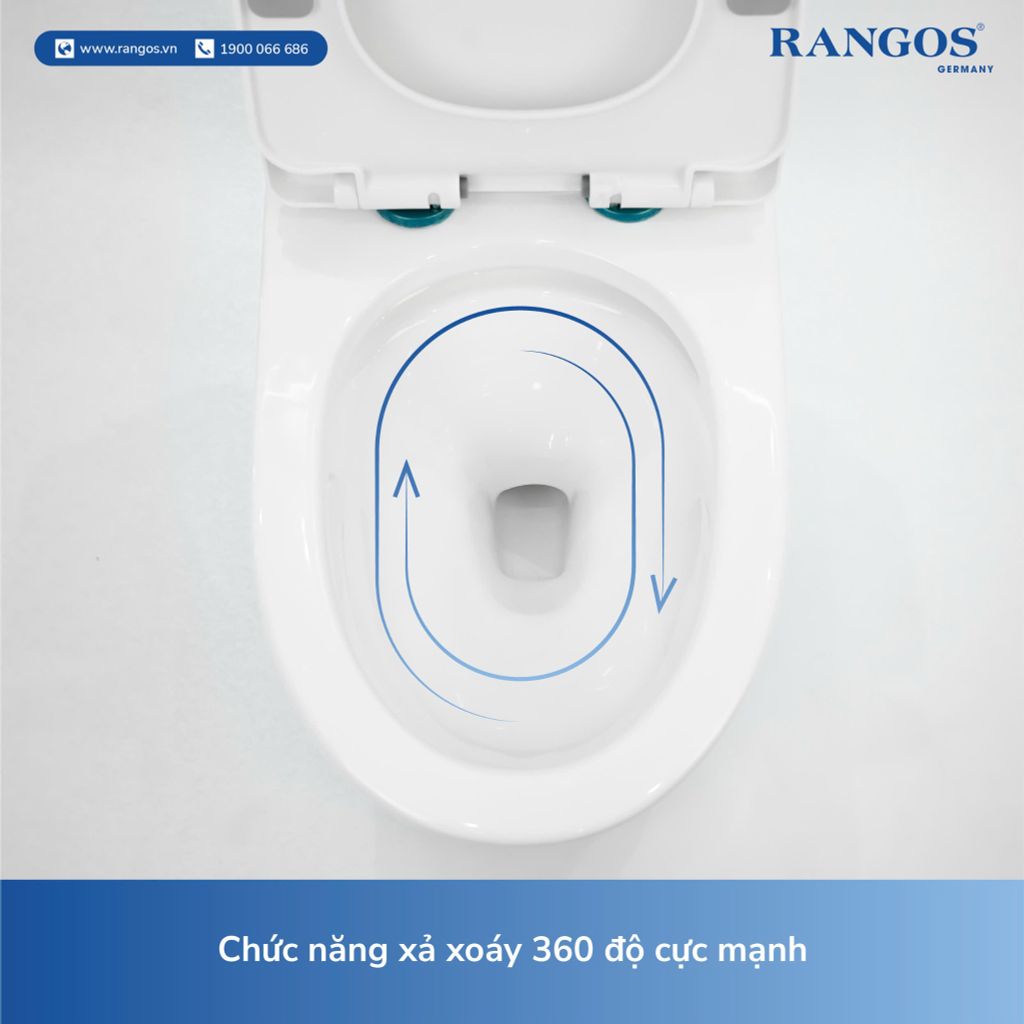 Bồn cầu một khối RANGOS RG-8056S
