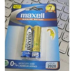 THÙNG PIN TIỂU AA 1.5v MAXELL ALKALINE 1.5V LR6(GD) 2B - VIÊN, VỈ, HỘP, THÙNG - HÀNG CHÍNH HÃNG