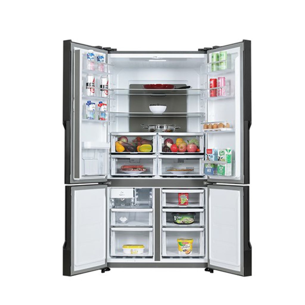 Tủ Lạnh Electrolux Inverter 562 lít Multi Door EQE5660A-B