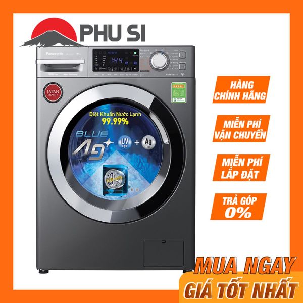 Máy giặt Panasonic Inverter 10 Kg NA-V10FX1LVT - Miễn phí vận chuyển HCM - [ HỖ TRỢ GIAO TỈNH ]