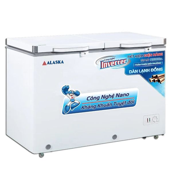 Tủ đông Inverter Alaska BCD-4568CI - 2 ngăn đông mát - 274 LÍT - Giao Tại TPHCM - [HÀNG CHÍNH HÃNG] - [ HỖ TRỢ GIAO TỈNH ]