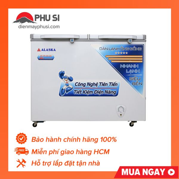 Tủ Đông Alaska 350 Lít BCD-3568C - [ HỖ TRỢ GIAO TỈNH ]