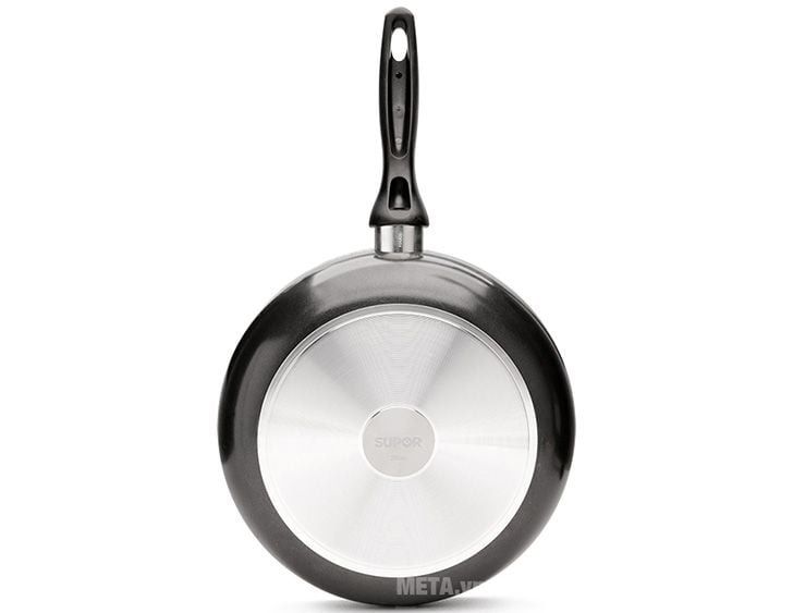 Chảo chống dính Supor 20cm - 40cm F06A20/ F06A24 - Chất liệu hợp kim nhôm chắc chắn, bền bỉ, chống móp méo,
