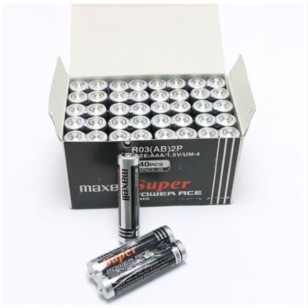 THÙNG PIN ĐŨA AAA 1.5v MAXELL SUPERPƠER R03P(AR) 2P - HÀNG CHÍNH HÃNG