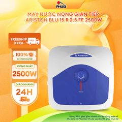 BLU 15 R 2.5 FE Máy nước nóng gián tiếp Ariston BLU 15 R 2.5 FE 2500W Hàng Mới Chính Hãng
