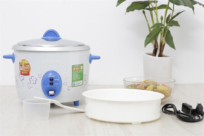 Nồi cơm điện Sharp 1.8 lít KSH-D19V (Màu ngẫu nhiên)
