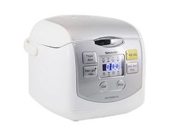 Nồi Cơm Điện Tử Sharp KS-COM08V-SL 0.72 Lít 450W [Cỡ Nhỏ, Mâm nhiệt 2D]