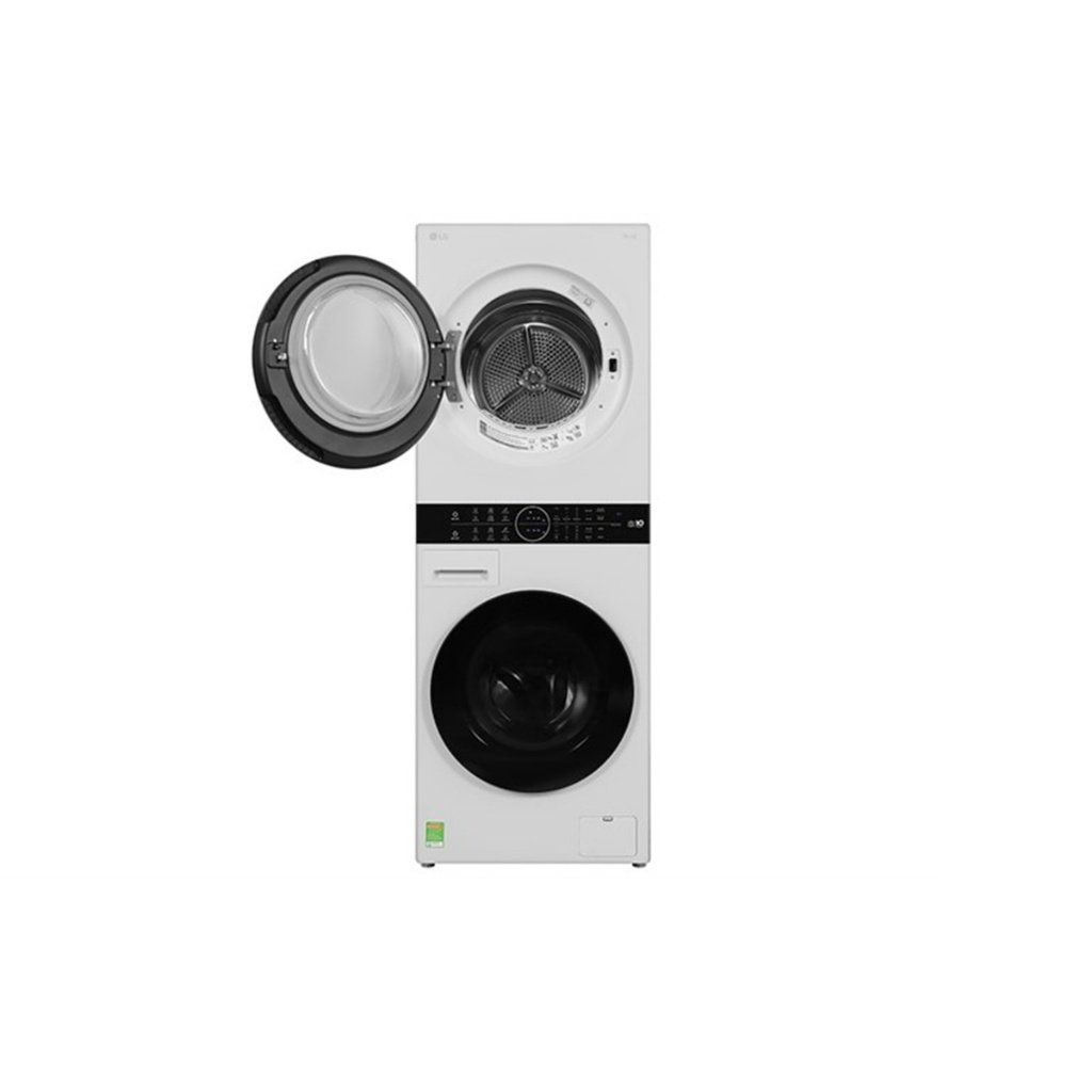 Tháp giặt sấy LG WashTower Inverter giặt 14 kg - sấy 10 kg WT1410NHE