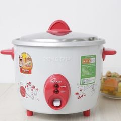 Nồi cơm điện nắp rời Sharp KSH-D15V (1.5L) Chính hãng - Màu Ngẫu Nhiên - Không chống dính
