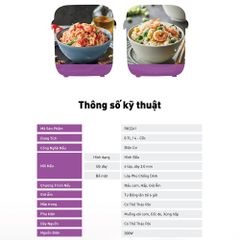 Nồi cơm điện cơ mini Tefal RK224168 - 0.7L, 300W - Hàng Chính Hãng / Bảo Hành 02 Năm