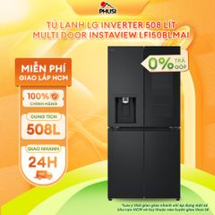 Tủ lạnh LG Inverter 508 lít Multi Door InstaView LFI50BLMAI