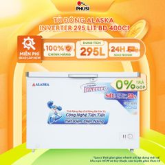 Tủ đông Alaska Inverter 295 lít BD 400CI