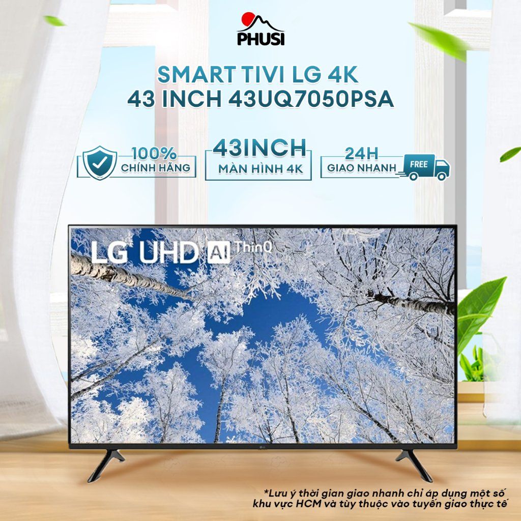 Smart Tivi LG 4K 43 inch 43UQ7050PSA