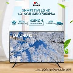 Smart Tivi LG 4K 43 inch 43UQ7050PSA