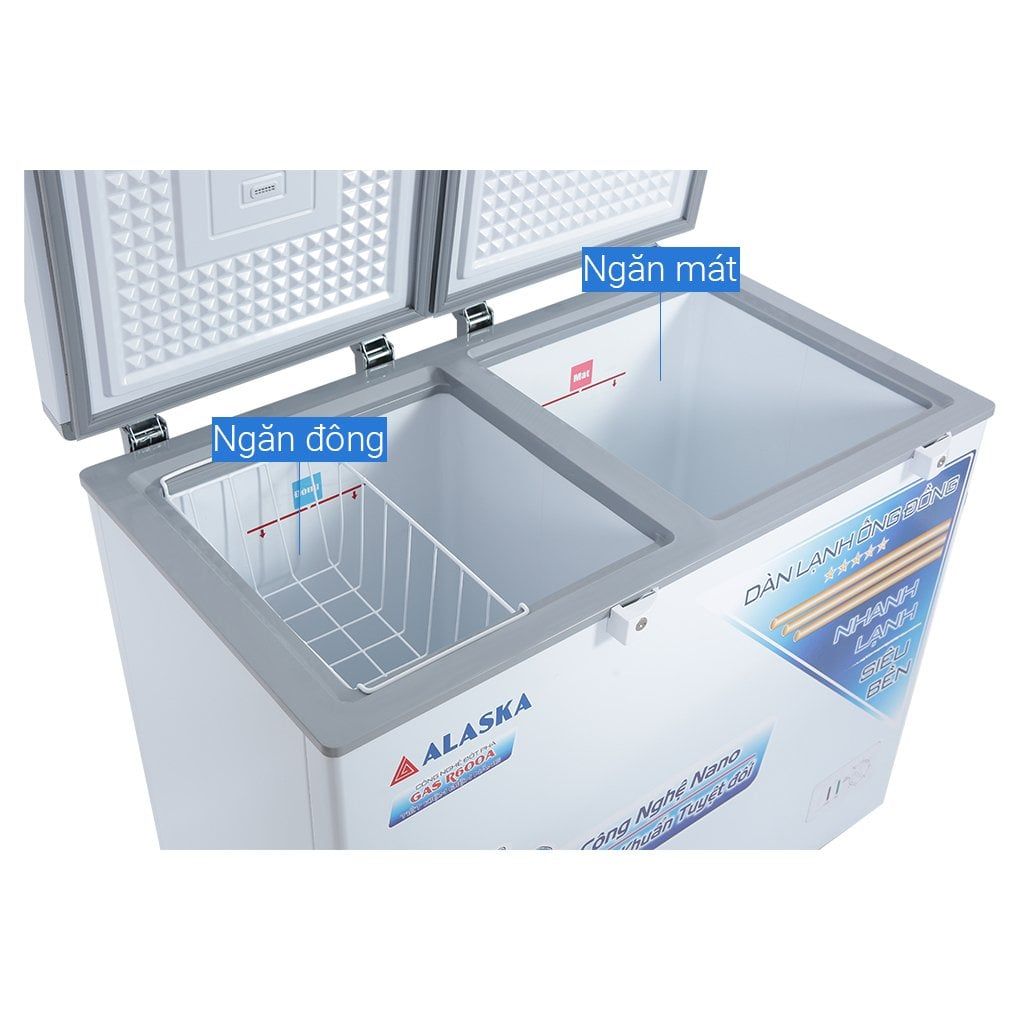 Tủ đông Alaska 205 lít BCD 3068C