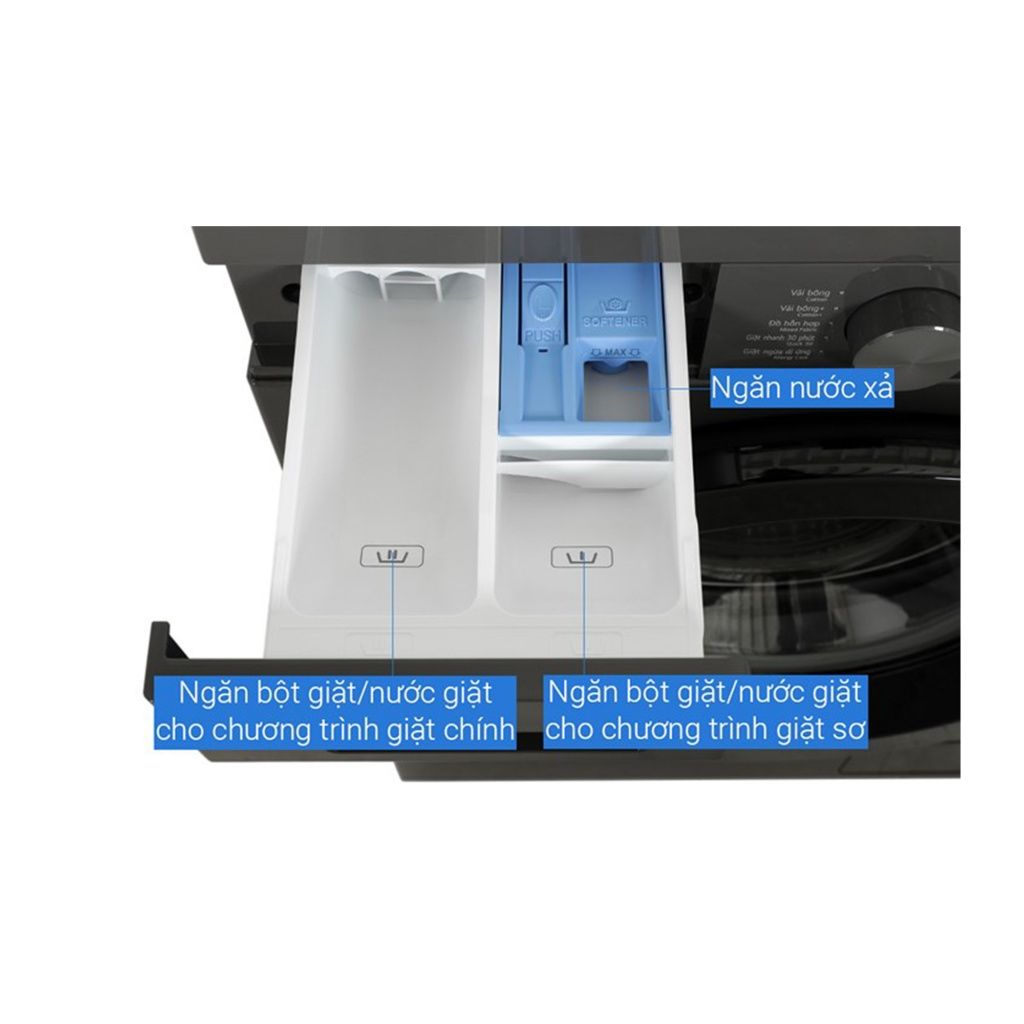 Máy Giặt Lồng Ngang LG Inverter 9 kg FB1209S6M