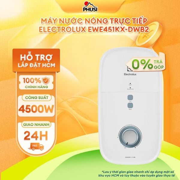 Máy nước nóng trực tiếp Electrolux EWE451KX-DWB2