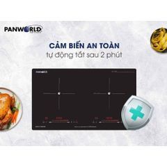 Bếp Điện Từ Đôi PANWORLD PW-1981 Bảo Hành 24 Tháng Chính Hãng Thái Lan
