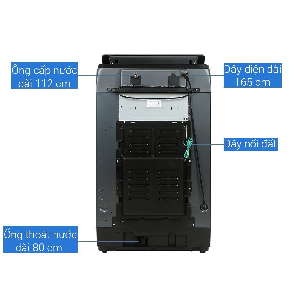 Máy Giặt Lồng Đứng Panasonic Inverter 14 Kg NA-FD14V1BRV