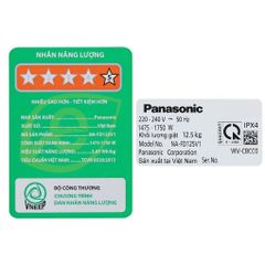 Máy Giặt Lồng Đứng Panasonic Inverter 12.5 Kg NA-FD125V1BV