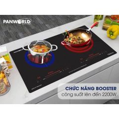 Bếp Điện Từ Hồng Ngoại Đôi Panworld PW-1983 Công Suất Lớn Không Kén Nồi Bảo Hành 24 Tháng