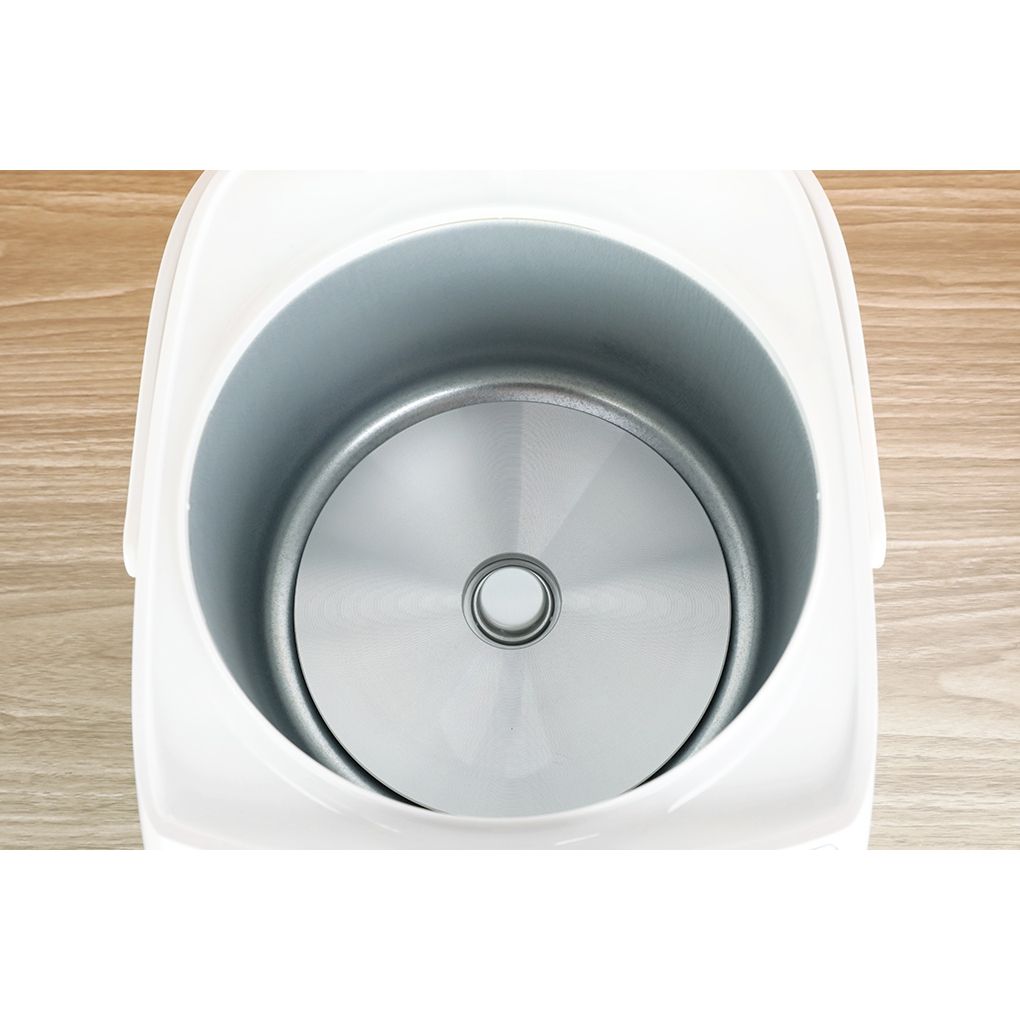 Nồi cơm điện tử Panasonic 1.8 lít SR-CL188WRAM Hợp kim nhôm phủ chống dính, Nút nhấn có màn hình hiển thị