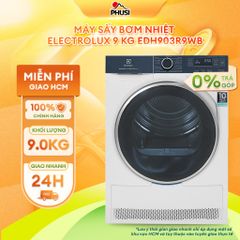 Máy sấy bơm nhiệt Electrolux 9 kg EDH903R9WB