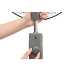 Quạt Đứng Senko Có Remote DR1608 65w Màu Xám Đồng