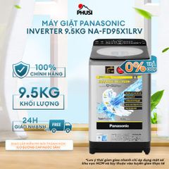 Máy giặt Panasonic Inverter 9.5kg NA-FD95X1LRV -