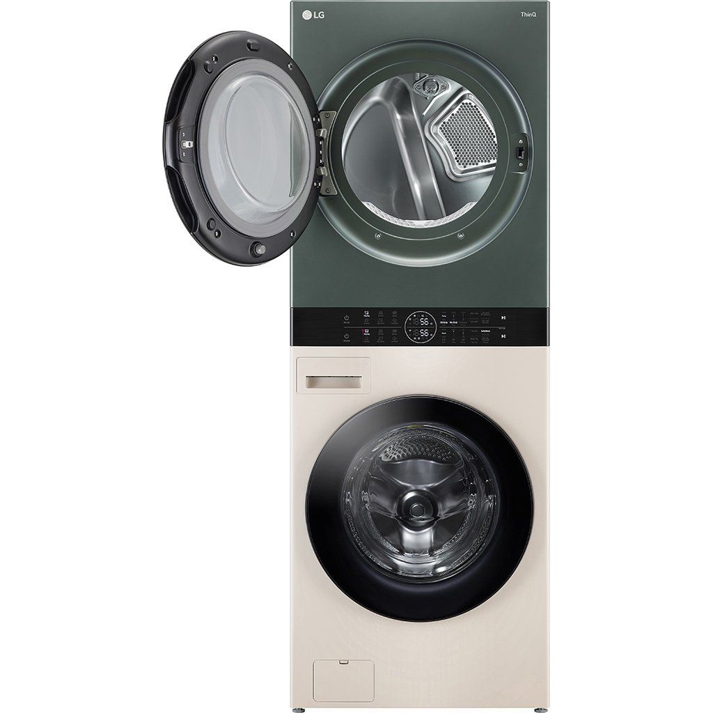 Tháp giặt sấy LG WashTower Inverter giặt 14 kg - sấy 10 kg WT1410NHEG