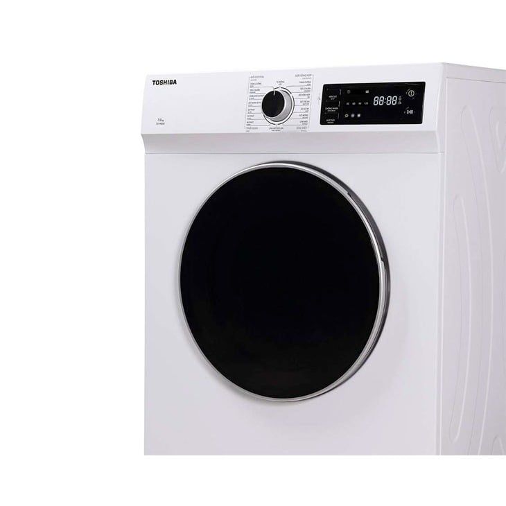 Máy Sấy Thông Hơi Lồng Ngang Toshiba 7kg TD-H80SEV(WK)