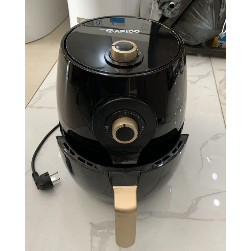 Nồi chiên không dầu 5L Rapido RAF5.0M3 - Chính Hãng, Mới, Full Box