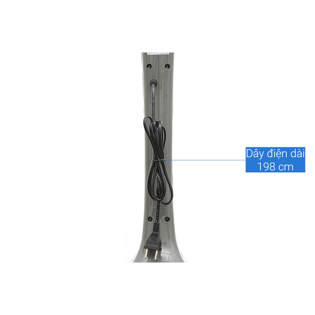 Quạt Đứng Senko Có Remote DR1608 65w Màu Xám Đồng