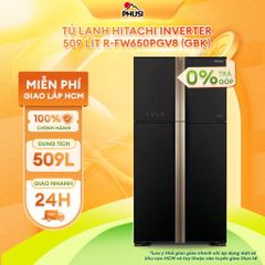 Tủ lạnh Hitachi Inverter 509 lít R-FW650PGV8 (GBK) -
