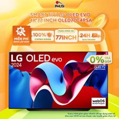Smart Tivi LG OLED Evo 4K 77 Inch OLED77C4PSA -