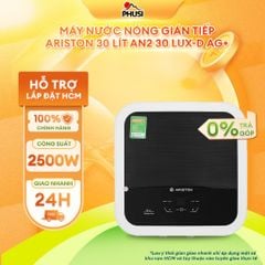 Máy nước nóng gián tiếp Ariston 30 lít AN2 30 LUX-D AG+ Vỏ chống thấm nước IPX1