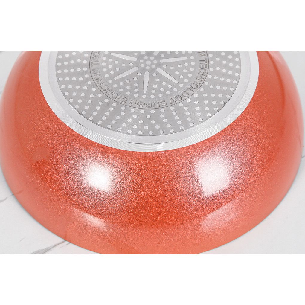 Chảo nhôm sâu chống dính đáy từ 26 cm Supor Trendy H22104-C26A - hợp kim nhôm 3003, lòng chảo phủ chống dính PTFE