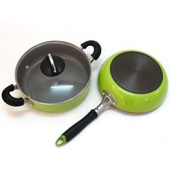 Bộ Nồi Chảo Lock&Lock 24 cm LED2243GS2 Hàng Chính Hãng