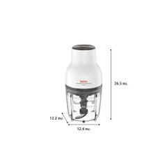 Máy xay đồ ăn Tefal 3 trong một MB520138 - 300W, 400ml - hàng thật / Bảo hành 02 Năm